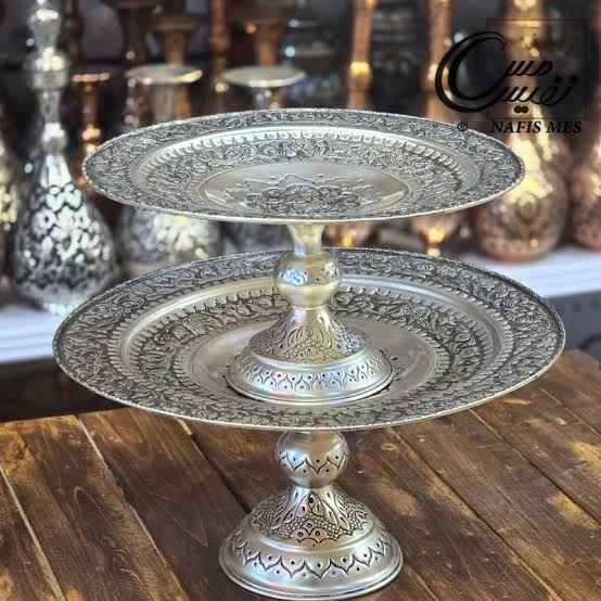 تصویر 4 از ظرف مسی آبکاری نقره با کیفیت بالا و دوام مطلوب